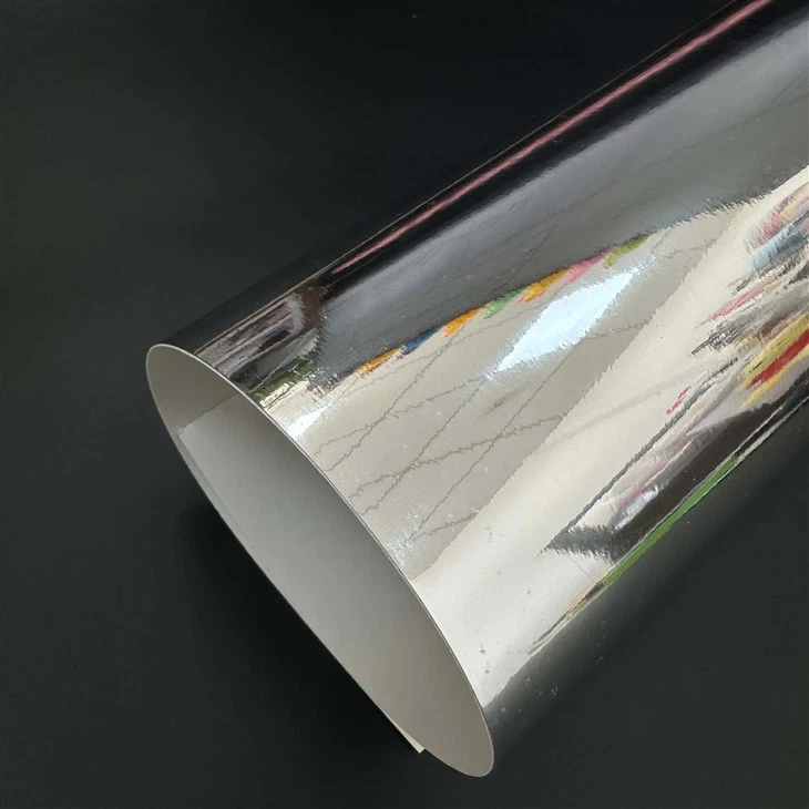 Motorcycle Wrapping Vinyl -Mirror Silver